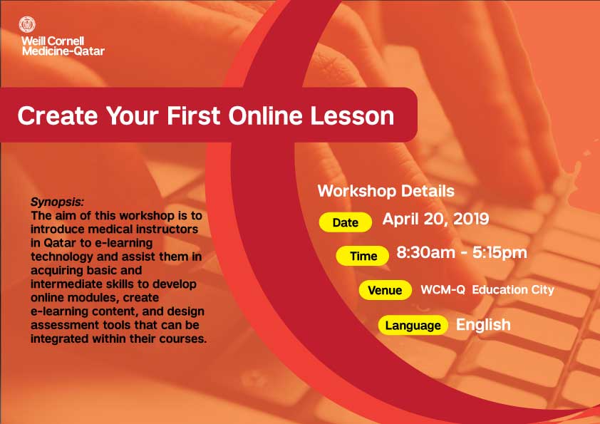 Create Your first Online Lesson Banner